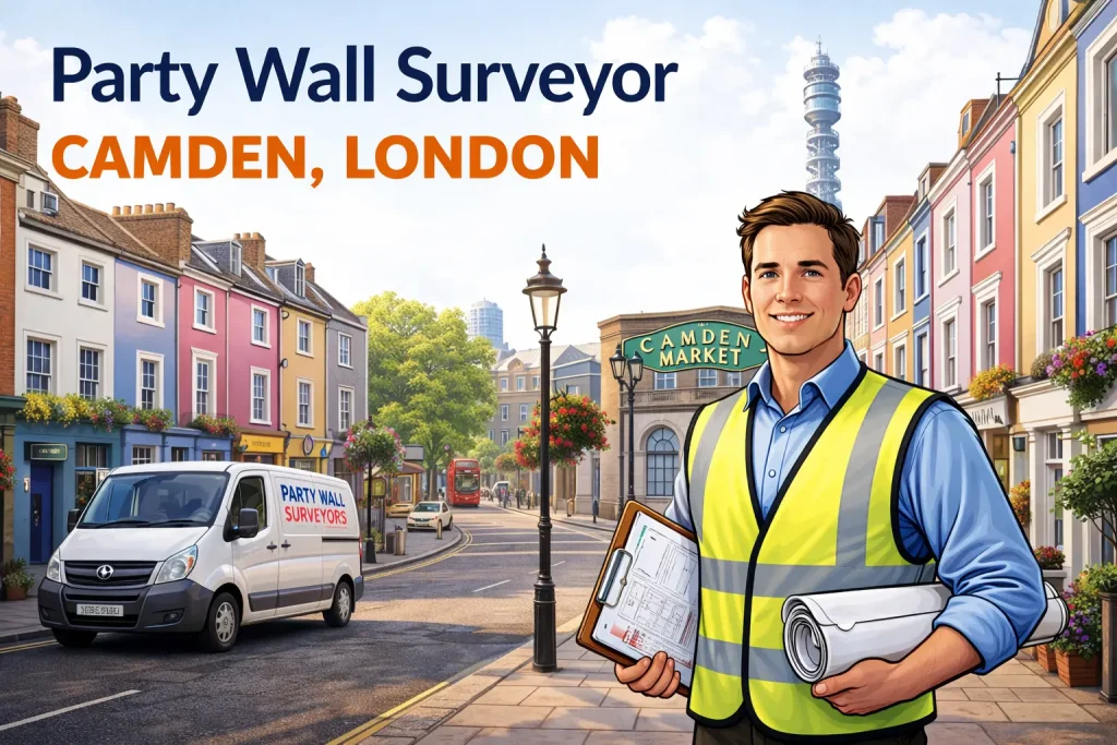 Party Wall Surveyor Camden | Local Costs, Process & Expert Service 5 Party wall surveyor in Camden