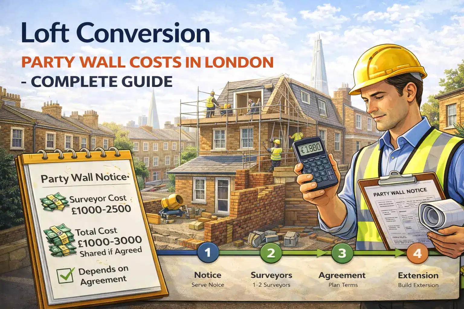 Curated visual reference: Gallery Detail: Loft Conversion Party Wall Costs London Complete Price Guide