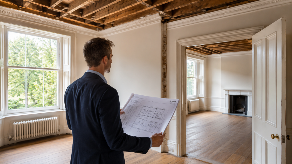 Party wall act for leasehold flats and apartments London — floor and ceiling party structures explained