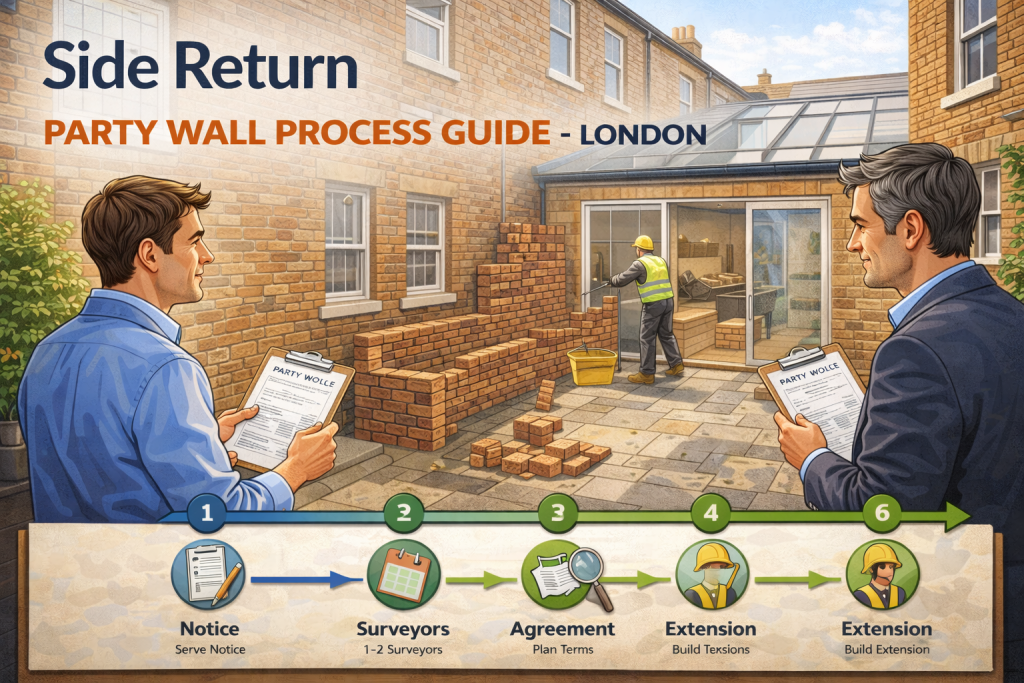 Side Return party wall guide
