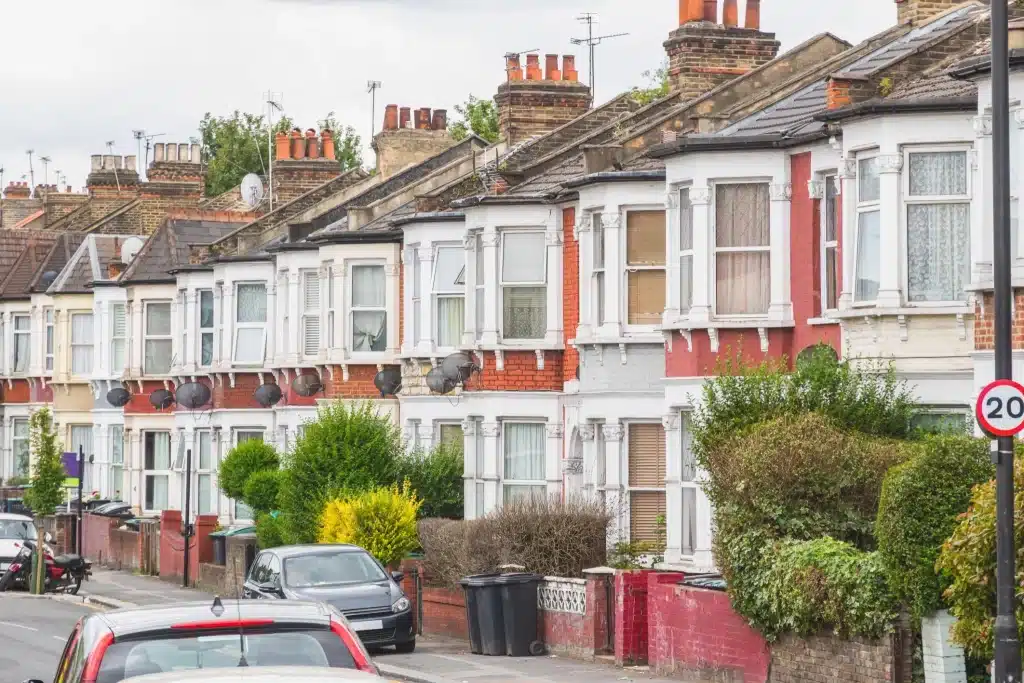 Party wall surveyor inspecting residential properties in Havering London