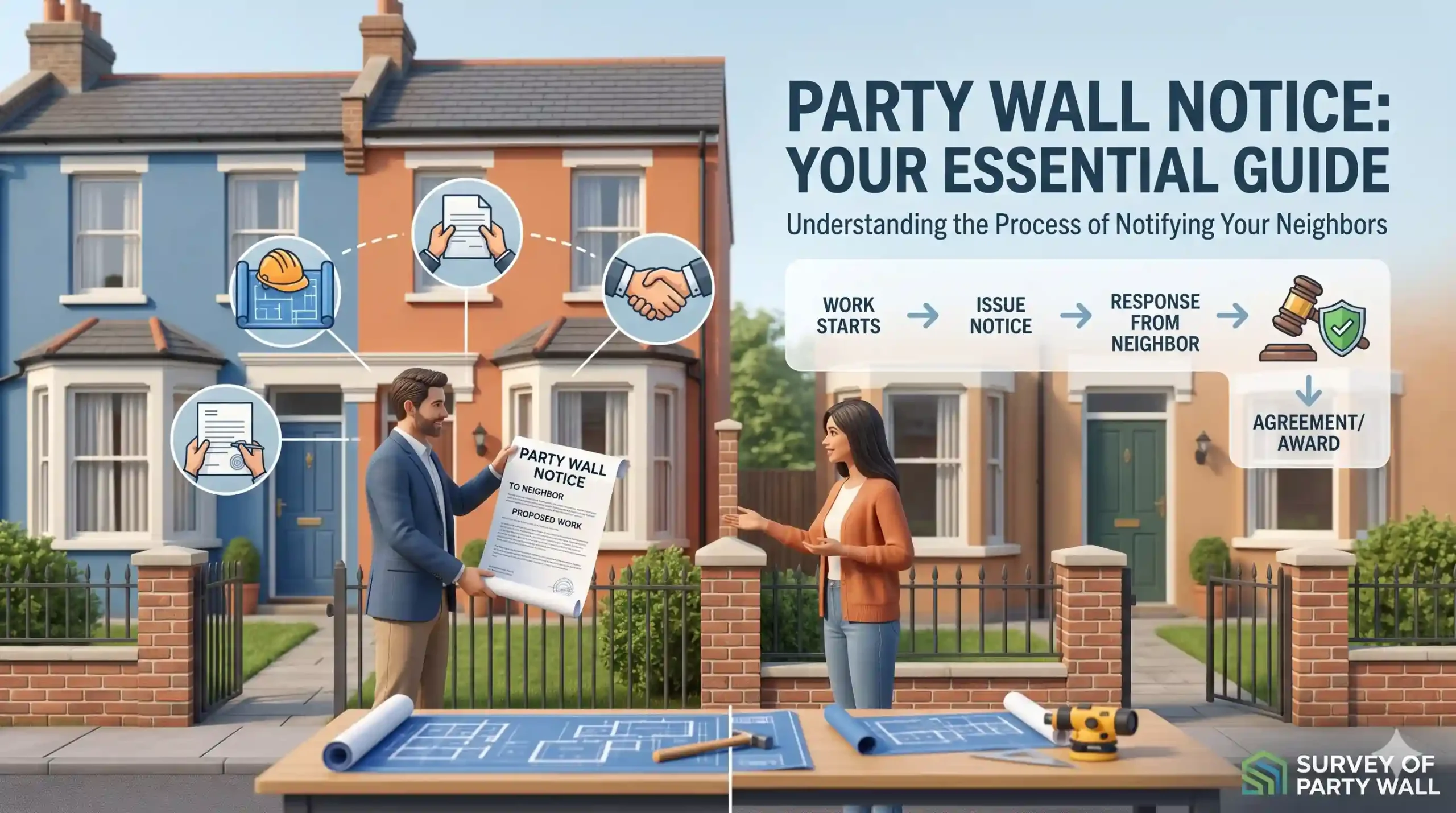 Party Wall Notice Explained: The Three Types and What Each Must Contain